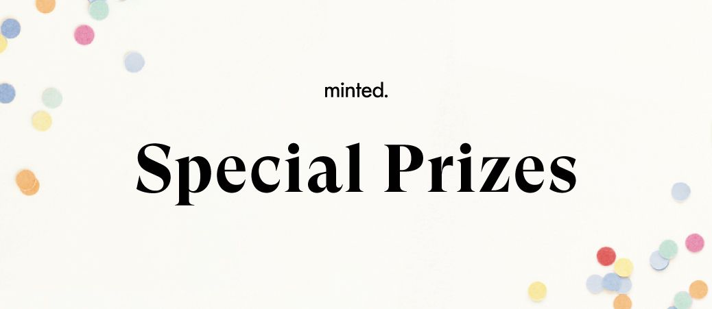 Announcing the Special Prize winners of our 6th Annual Minted x Pottery Barn Kids x Pottery Barn Teen Round Challenge!