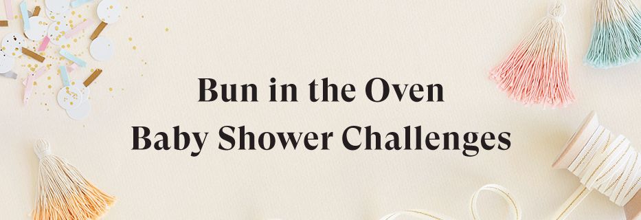 Announcing the Special Prize Winners of our Bun in the Oven foil and gloss-pressed Baby Shower Invitation Challenge